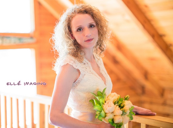 North Carolina Wedding - Rustic Bridal Portrait
